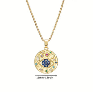 The Gold Premium Evil Eye Necklace