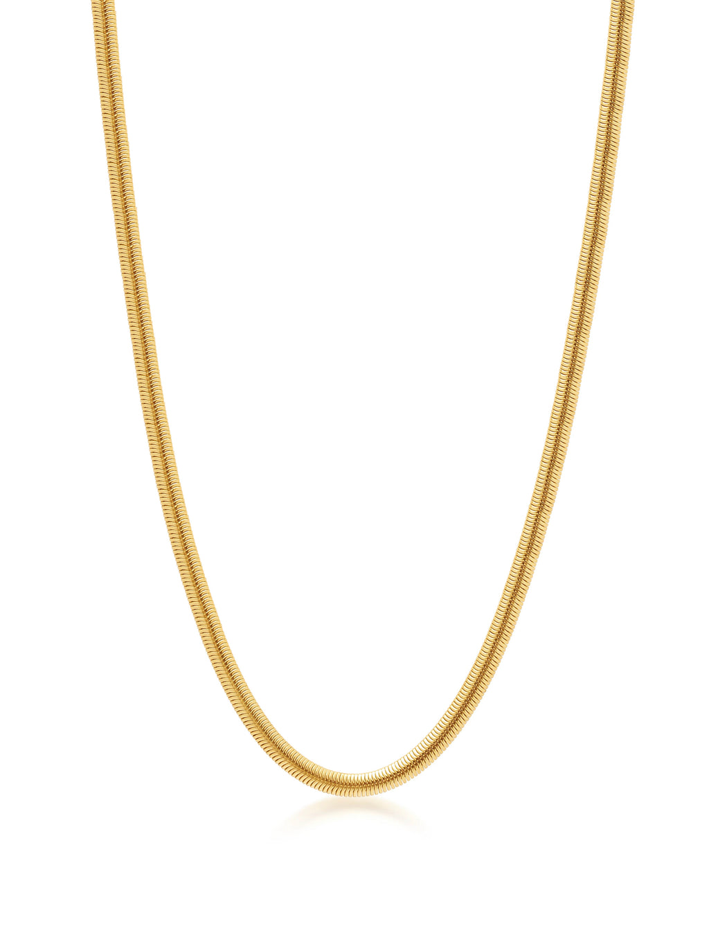 The Gold Snake Chain Choker